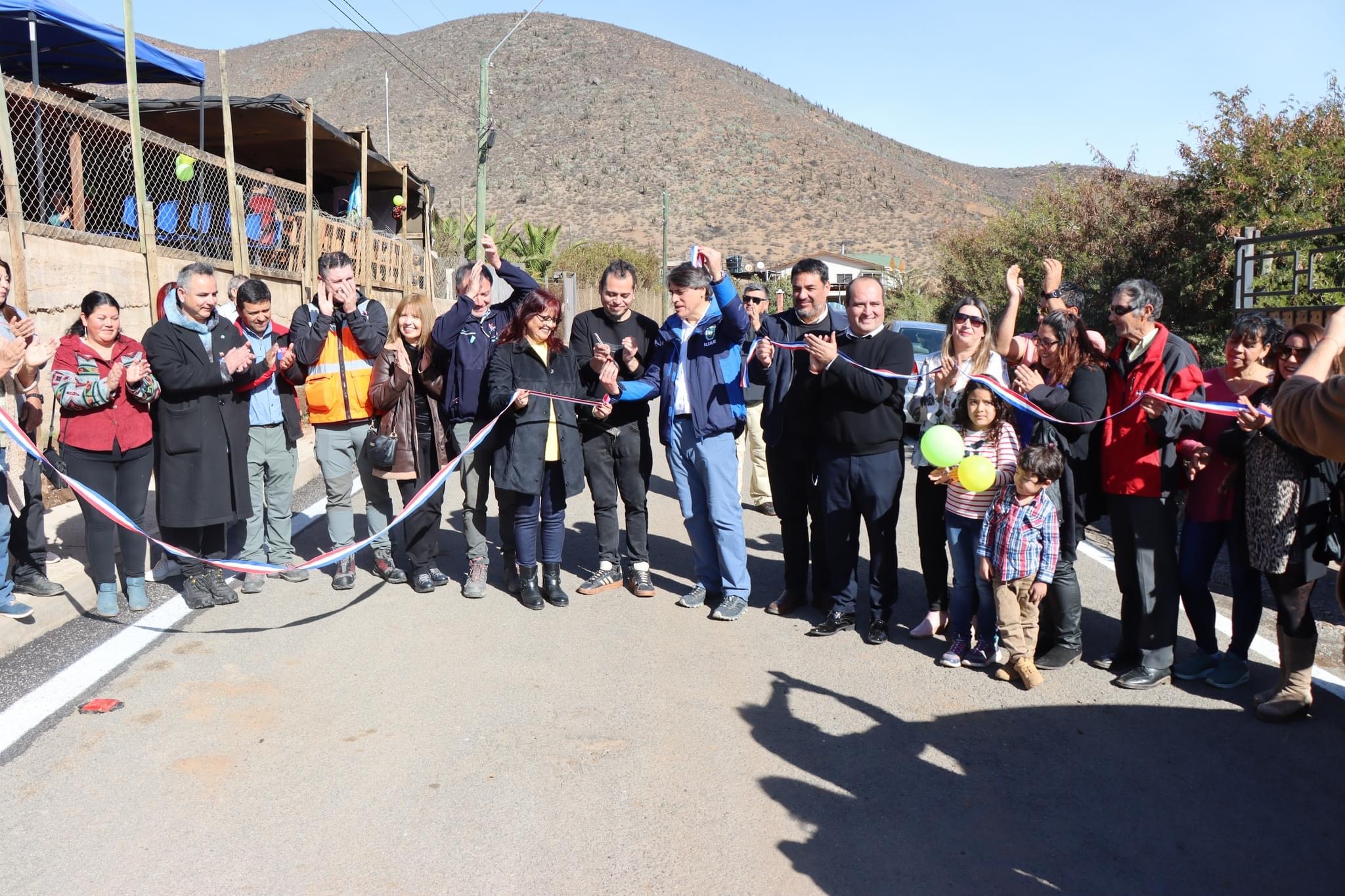 1 3 km de pavimentación y obras de seguridad vial se inauguraron en el