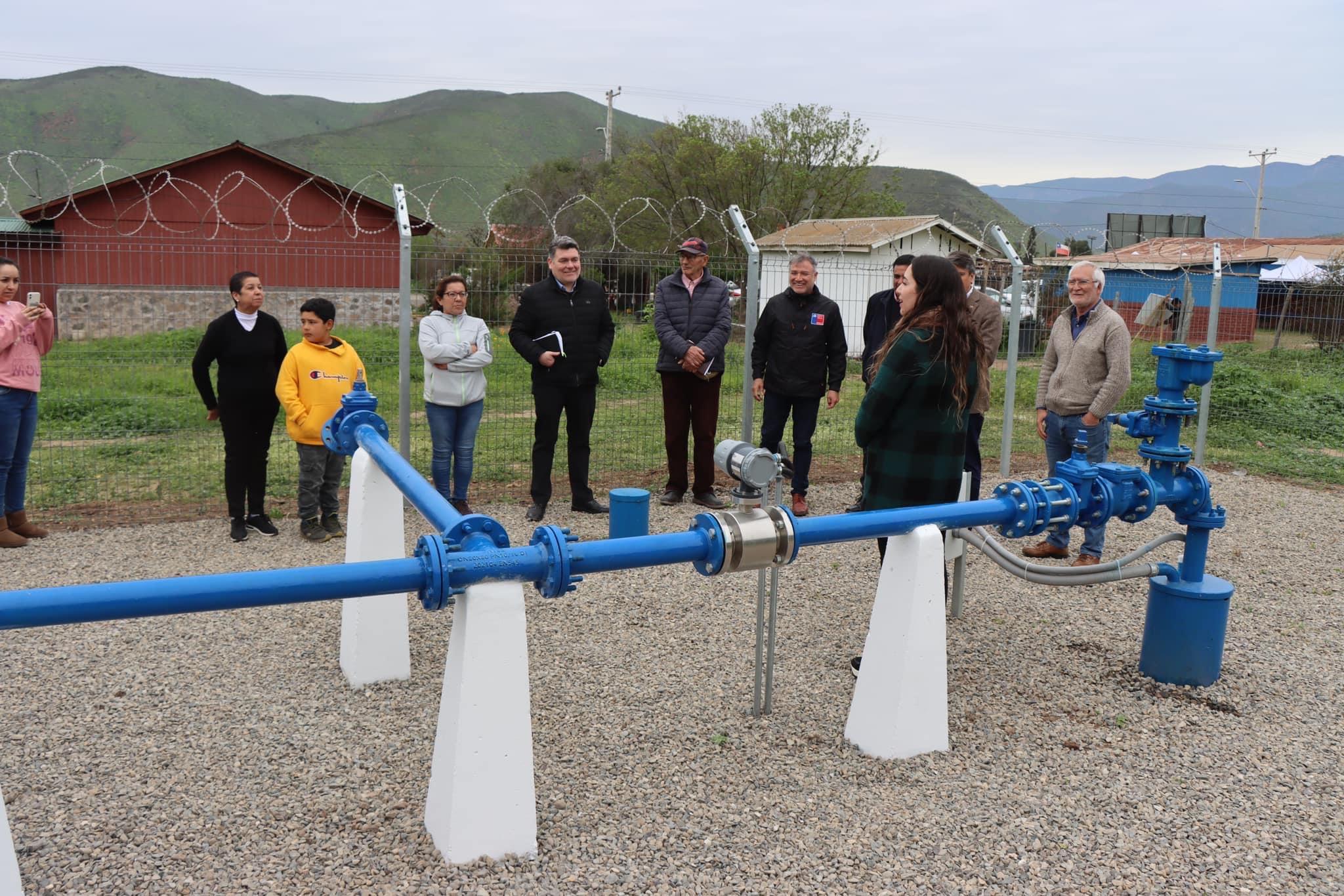 Inauguraron obras de habilitación de pozo de APR El Algarrobo en la